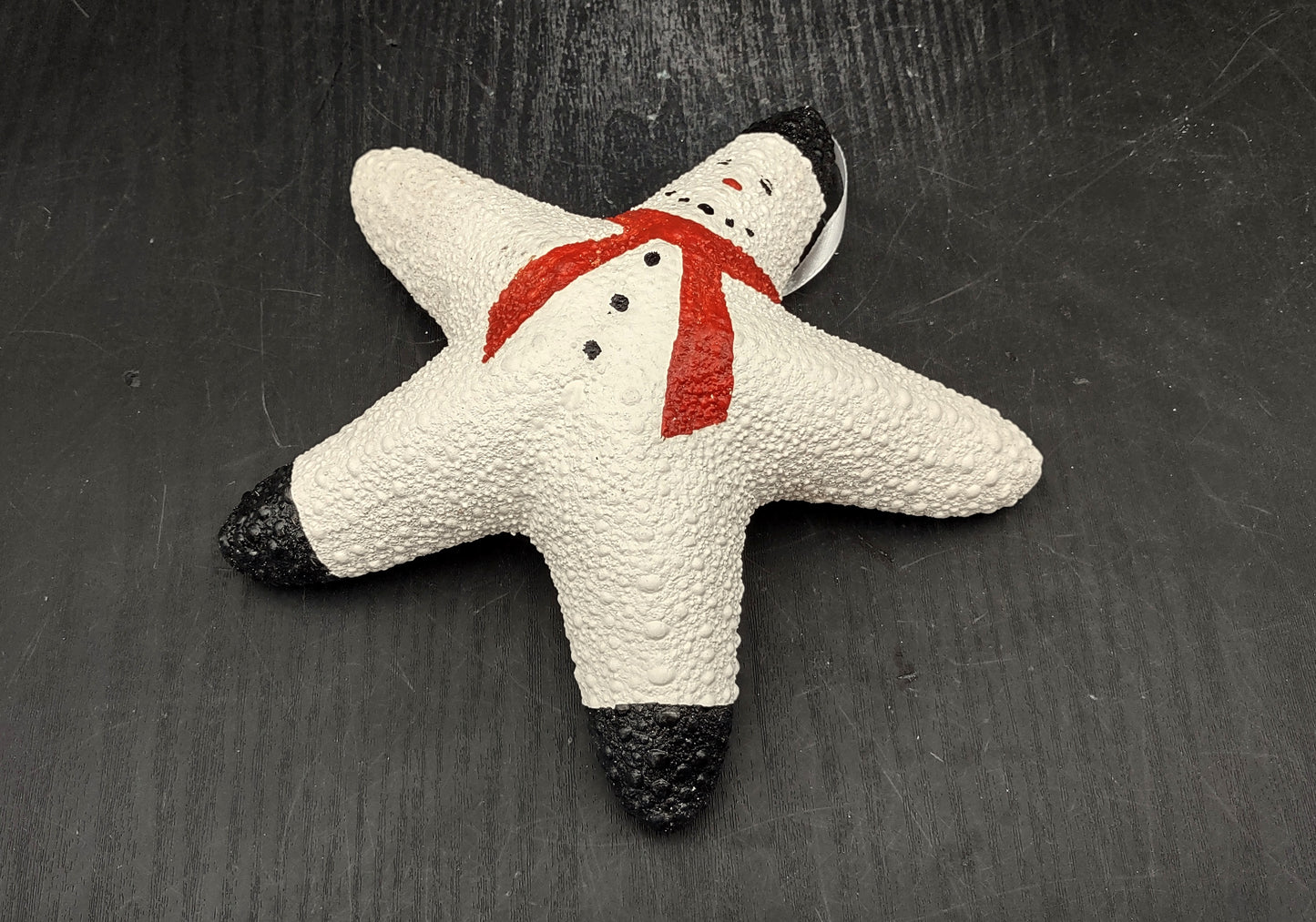 Jungle Starfish Snowman Jungle Starfish Ornament (1 seastar approx. 6+ inches) Real Festive Starfish Xmas Hanging Ornament! Copyright 2024 SeaShellMart.com