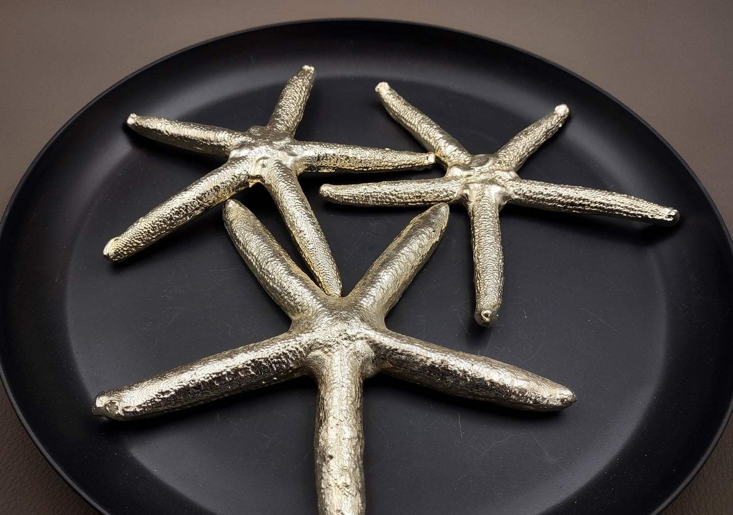 Silver Plated Real Linckia Starfish - (1 Seastar approx. 5+ inches) One silver plated star fish. Copyright 2024 SeaShellSupply.com