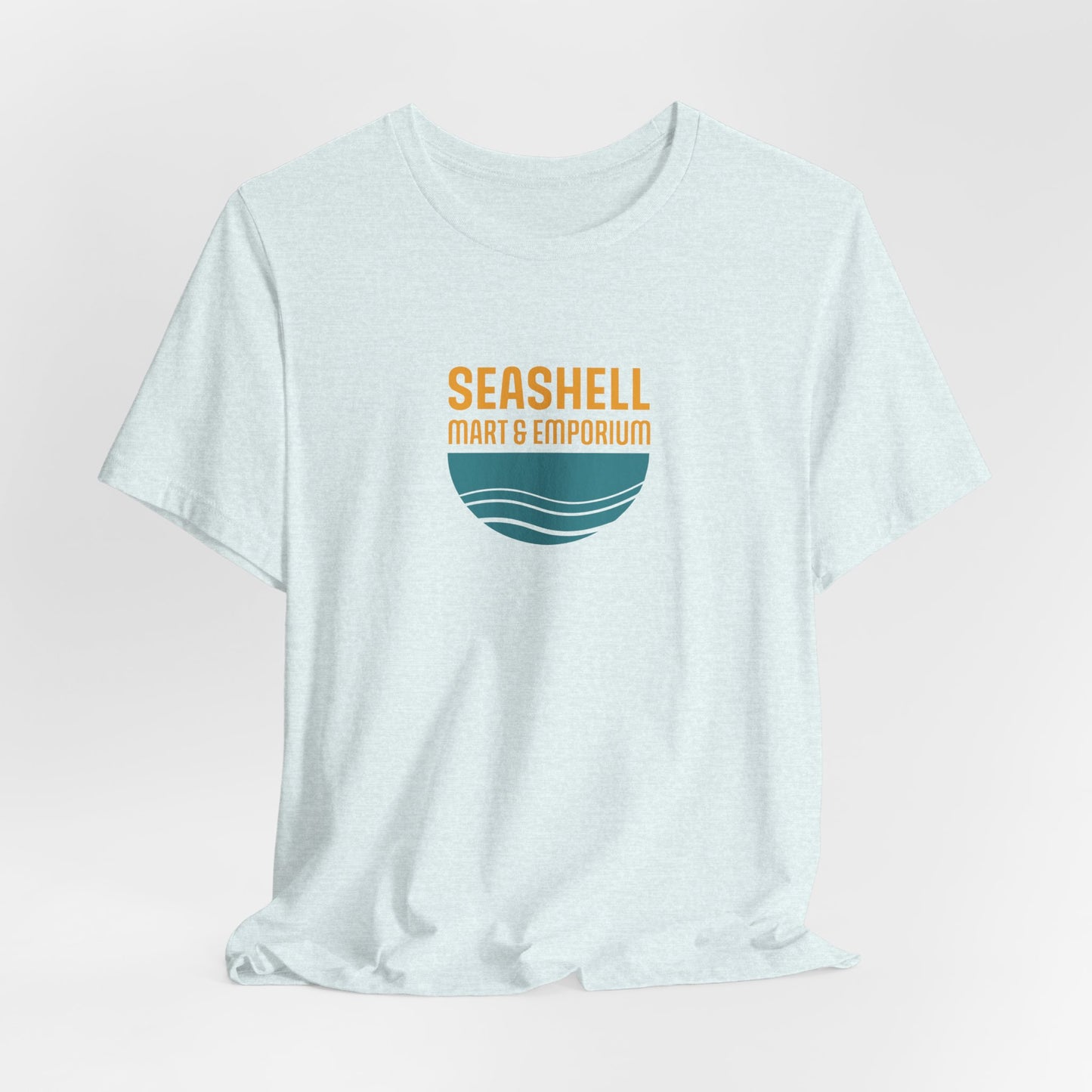 2 Tone Logo Shirt Seashell Mart & Emporium (Unisex Jersey Short Sleeve Tee By Seashell Mart And Emporium) - 5 colors