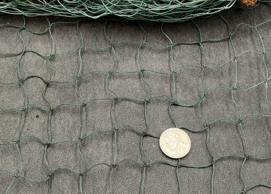 Blue Green Fishing Net (1 net approx. 4x9 feet) Recycled authentic fish net for ocean displays arts crafts & nautical themed parties!