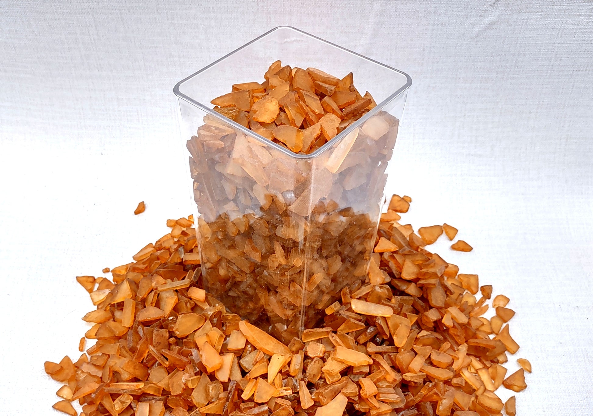 Beach Sea Glass Rough Light Brown Medium Tumbled (approx. 10 pounds 0.5-1+ inches) Man made tumbled rough sea glass fragments! Brown orange small pieced sea glass. Copyright 2024 SeaShellMart.com
