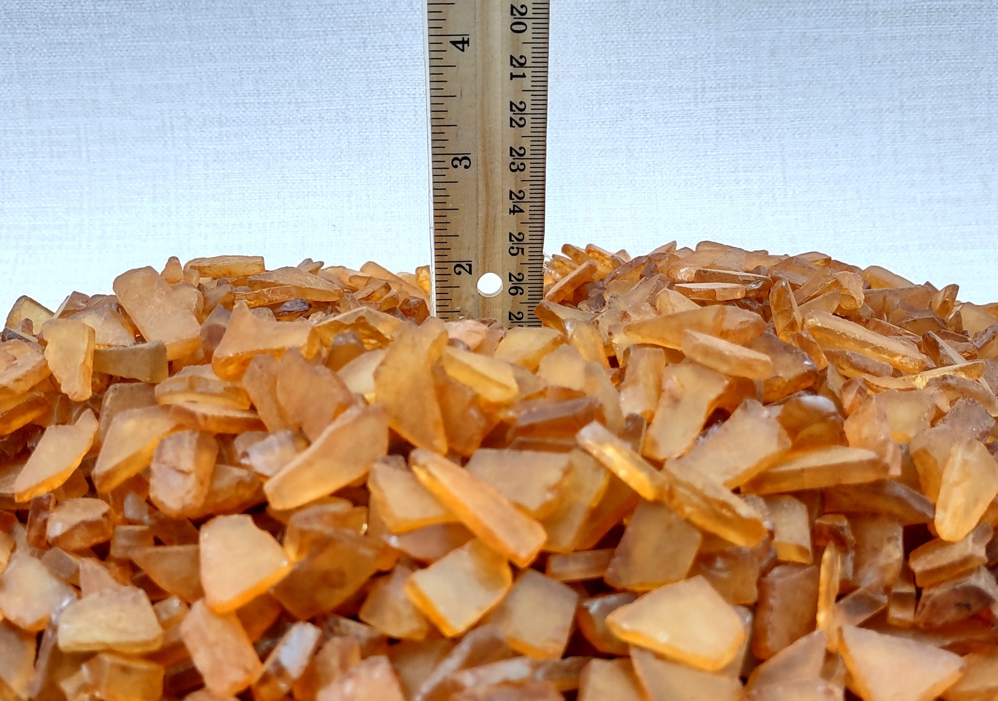 Beach Sea Glass Rough Light Brown Medium Tumbled (approx. 10 pounds 0.5-1+ inches) Man made tumbled rough sea glass fragments! Brown orange small pieced sea glass. Copyright 2024 SeaShellMart.com