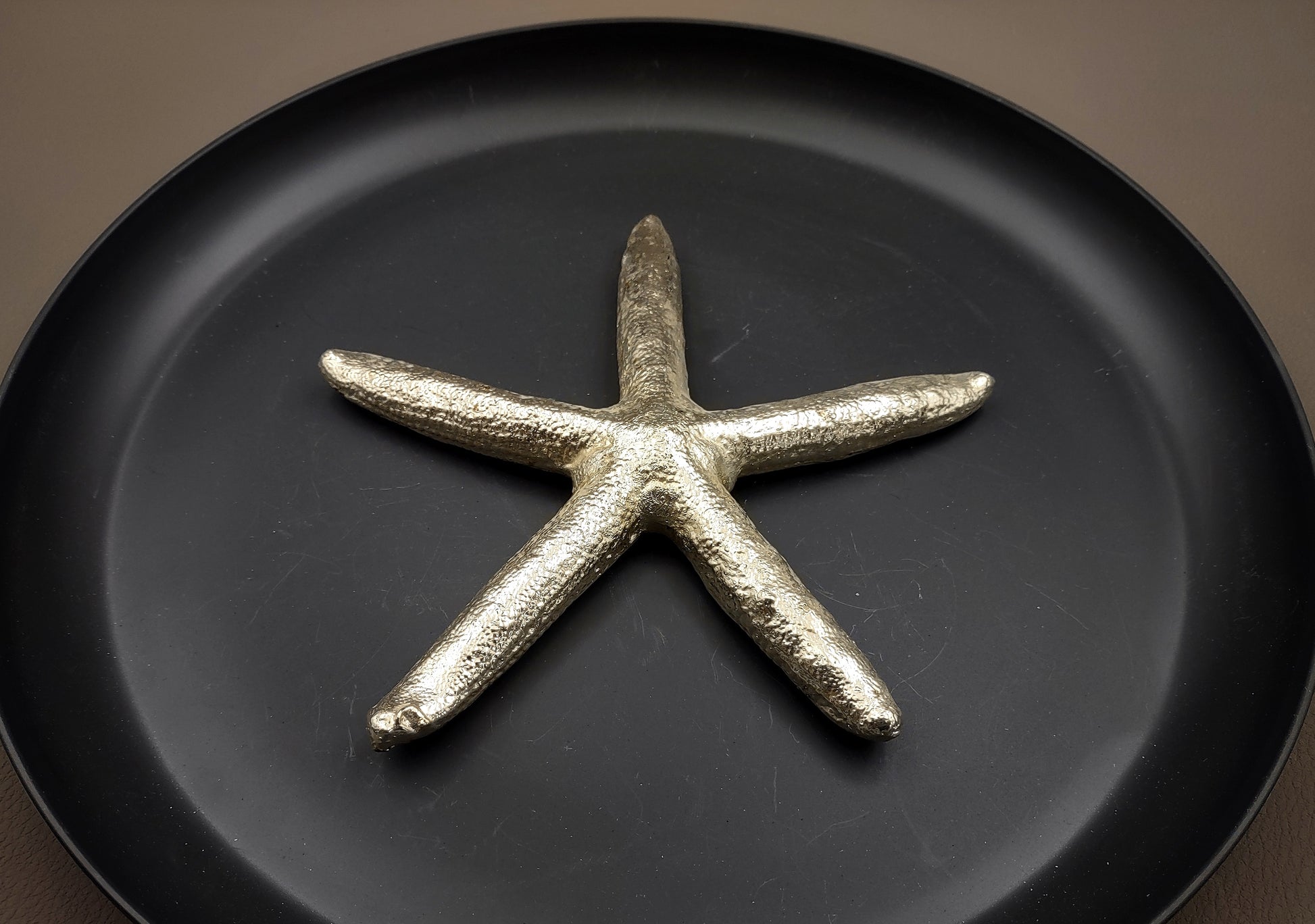 Silver Plated Real Linckia Starfish - (1 Seastar approx. 5+ inches) One silver plated star fish. Copyright 2024 SeaShellSupply.com