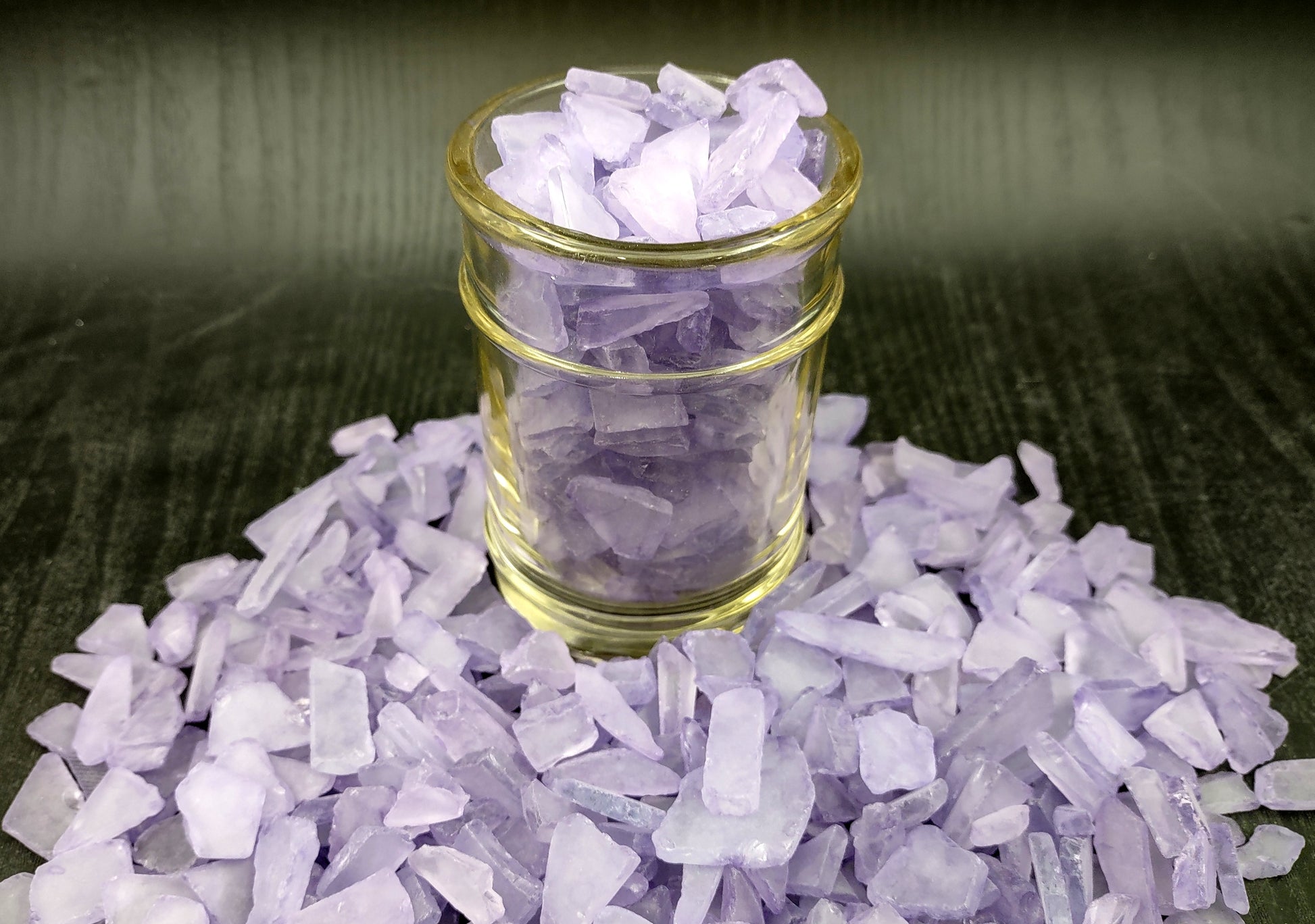 Beach Sea Glass Rough Light Lavender Medium Tumbled (approx. 1 kilogram 0.5-1+ inches) Man made sea glass fragments. Copyright 2024 Seashellsupply.com